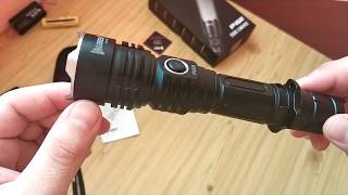 Tactical flashlight Wuben P45R — 1 * CREE XHP35/18650/2000 лм/micro-usb