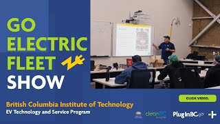 Training EV technicians with BCIT