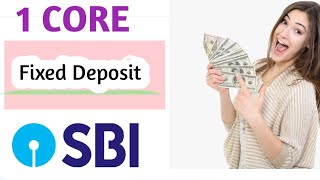 1 Crore Fixed Deposit Interest Rate Monthly | SBI fixed deposit interest rate || STDR Fixed Deposit