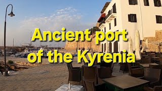 The ancient port of the Kyrenia / Northern Cyprus