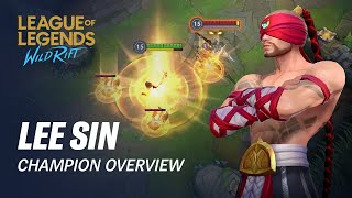 Lee Sin Champion Overview | Gameplay - League of Legends: Wild Rift