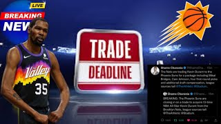 Kevin Durant Traded to the Phoenix Suns In a Huge trade #kevindurant #nba #basketball