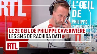 Les sms de Rachida Dati : le 2e Oeil de Philippe Caverivière