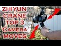 TOP 3 Camera Moves on a Gimbal - Zhiyun Crane Gimbal - Steadicam | Momentum Productions