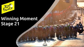 Stage 21 highlights: Winning moment - Tour de France 2022