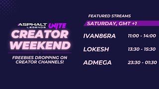 Asphalt Creators Weekend Featured Stream: Ivan86RA