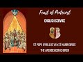 English: The Feast of Pentecost - 12 June 2022: St Pope Kyrillos VI & St Habib Girgis Coptic Church