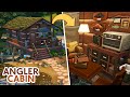 Angler's Cabin 🎣 // The Sims 4 Speed Build