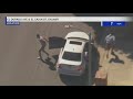 Pursuit suspects hide after ditching vehicle