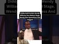 When Diddy met Wendy 16 year old #new #shorts #video #wendyshow