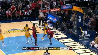 Terrence Ross Dunk on Kenneth Faried(Chris Smoove Dunk Music)