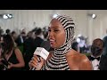 Janelle Monáe Interviews Emma on the Met Red Carpet  Met Gala 2022 With Emma Chamberlain  Vogue