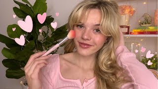 ASMR Hair \u0026 Makeup GRWM 🎀🩰🍰 (+life updates: clothing line launch, new puppy, therapy, etc)