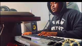 A day In the Lab with AyooLii x Maz G x AD Huncho studio session (making beats live)