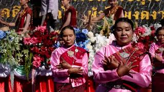 ขบวนศิลปวัฒนธรรมตำบลประทัดบุ งานเทศกาลของดีอำเภอปราสาทและงานกาชาด ประจำปี 2567