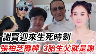 86歲謝賢病危！謝霆鋒緊急返港領遺囑，謝婷婷：他唯獨放不下張柏芝母子！ #辣評娛圈