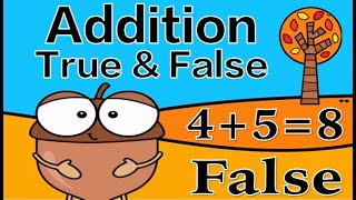 Thanksgiving: Addition True and False: Add to 10: Math Brain Break