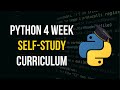 Python Self-Study Curriculum (4 Weeks)