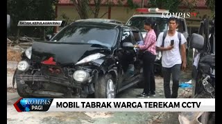 Sopir Diduga Panik Salah Injak Gas, Mobil Tabrak Pelari