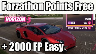 How to get Forzathon Points Free in Forza Horizon 5