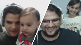 PATINHO REACT \u0026 REAÇÕES: Antonio \u0026 e um vídeo de macarrão