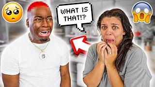 THE REVEAL OF DAMIEN'S NEW HAIRLINE **SHE FREAKED OUT**