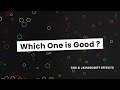 Which One is Good ? | CSS & Javascript Mousemove Effects