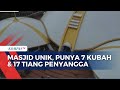 Masjid Unik di Jember Punya 7 Kubah dan 17 Tiang Penyangga, Ini Maknanya...