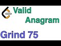LeetCode 242 - Valid Anagram - C++