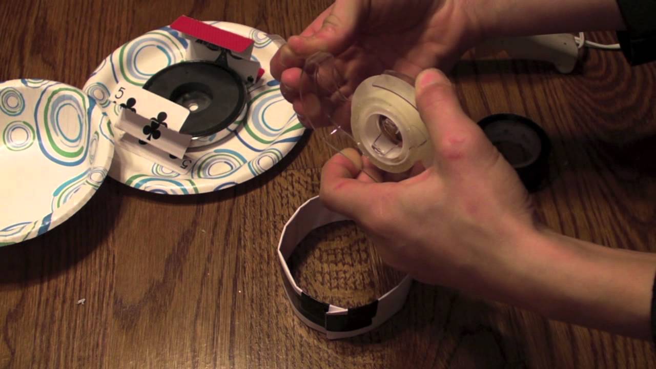 How To Build A Simple Speaker - Very Easy - YouTube