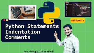 🚀 Python Statements, Indentation & Comments Explained for Beginners! 🐍