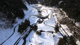 RCヘリ低空撮影ビデオ24 「冬の晴れ間の公園風景」 Low Altitude Aerial Video