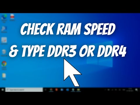 How to Check Your RAM SPEED & TYPE of RAM in Windows 10/11?