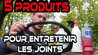 5 produits pour entretenir les joints en caoutchouc