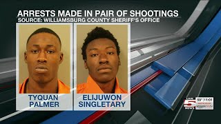 VIDEO: Deputies arrest 2 after Williamsburg Co. shootings