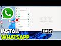 How to Install WhatsApp on PC & Laptop - Easy Guide