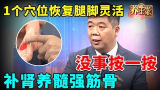 2025最新｜#中医谈养生 1个穴位恢复腿脚灵活，没事按一按，补肾养髓强筋骨 #健康 #养生 #高血压 #心脑血管【全民健康学院】