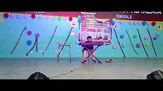 KV ONGOLE - ANNUAL DAY CELEBRATION 2023-MUSIC PERFORMANCE BY MS. KARTHIKEYA CLASS IV #KENDRIYAONGOLE