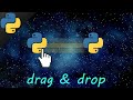 Learn Python tkinter GUI drag & drop easy 👈