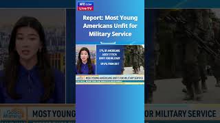 Pentagon: Most Young Americans Unfit for Military Service - NTD Good Morning