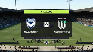 FIFA 22 | Melbourne Victory vs Western United - A-League | Gameplay