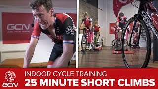 HIIT – 25 Minute Cycling Workout – Hill Training