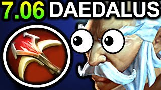 DAEDALUS ZEUS DOTA 2 PATCH 7.06 NEW META GAMEPLAY