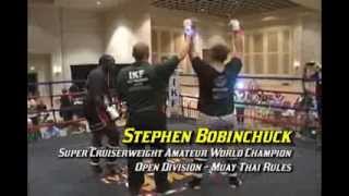 Stephen Bobinchuck  vs Steve Grigsby at 2013 IKF World Classic Amateur Tournament