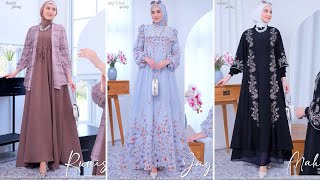 30+ MODEL GAMIS TERBARU MEWAH DAN PREMIUM UNTUK LEBARAN 2025 / Part 9