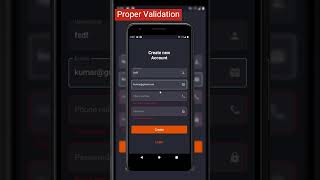 Flutter Login and Signup Page Tutorial #flutter #fluttertutorial #flutterdevelopment