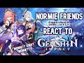 My Friends React to MORE Genshin Impact Characters!