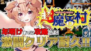 【 超魔界村 】年末クリア 耐久！！ 鬼畜難易度 超 魔界村 やるぞ👿👿👿【木漏日わんこ/Vtuber】