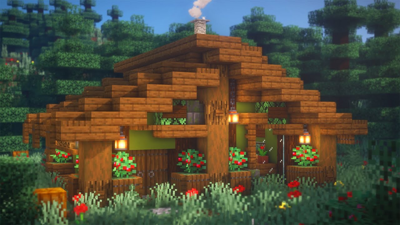 Cool Log Cabin Ideas In Minecraft Holidayslery