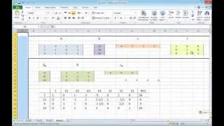 Constructing Simplex Tableau Using Microsoft Excel